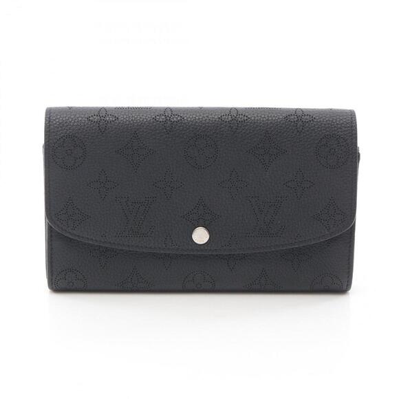 LOUIS VUITTON Black Leather Wallet - Picture 1 of 10